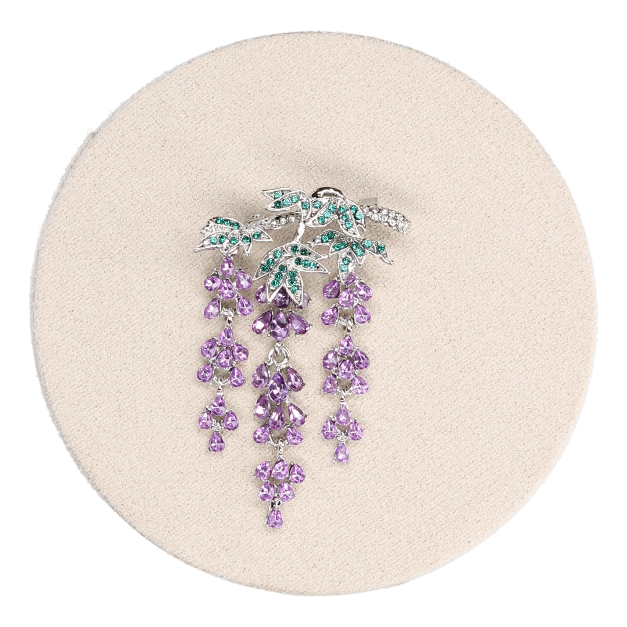 Bijou broche Vigne