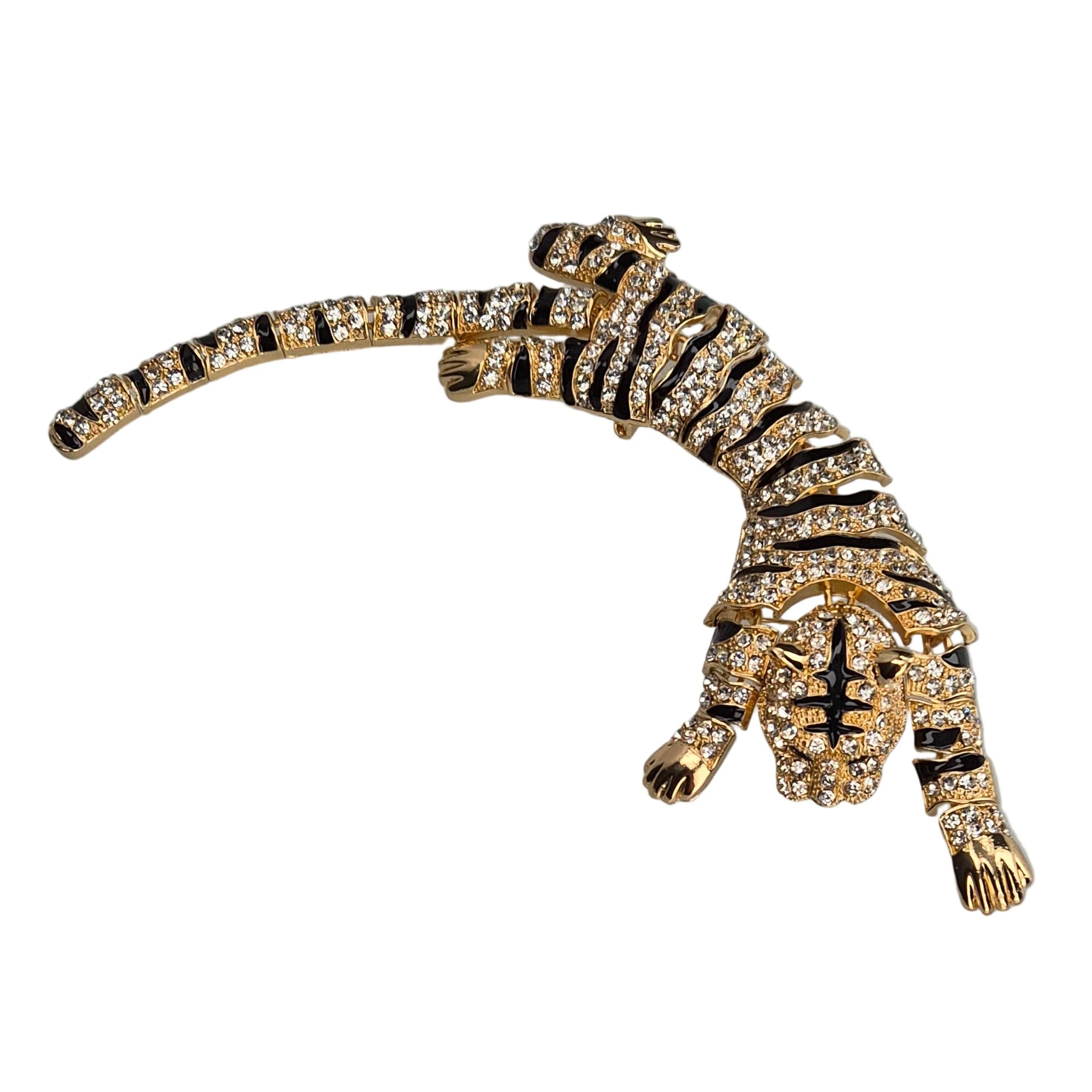 Bijou broche Tygger XXL