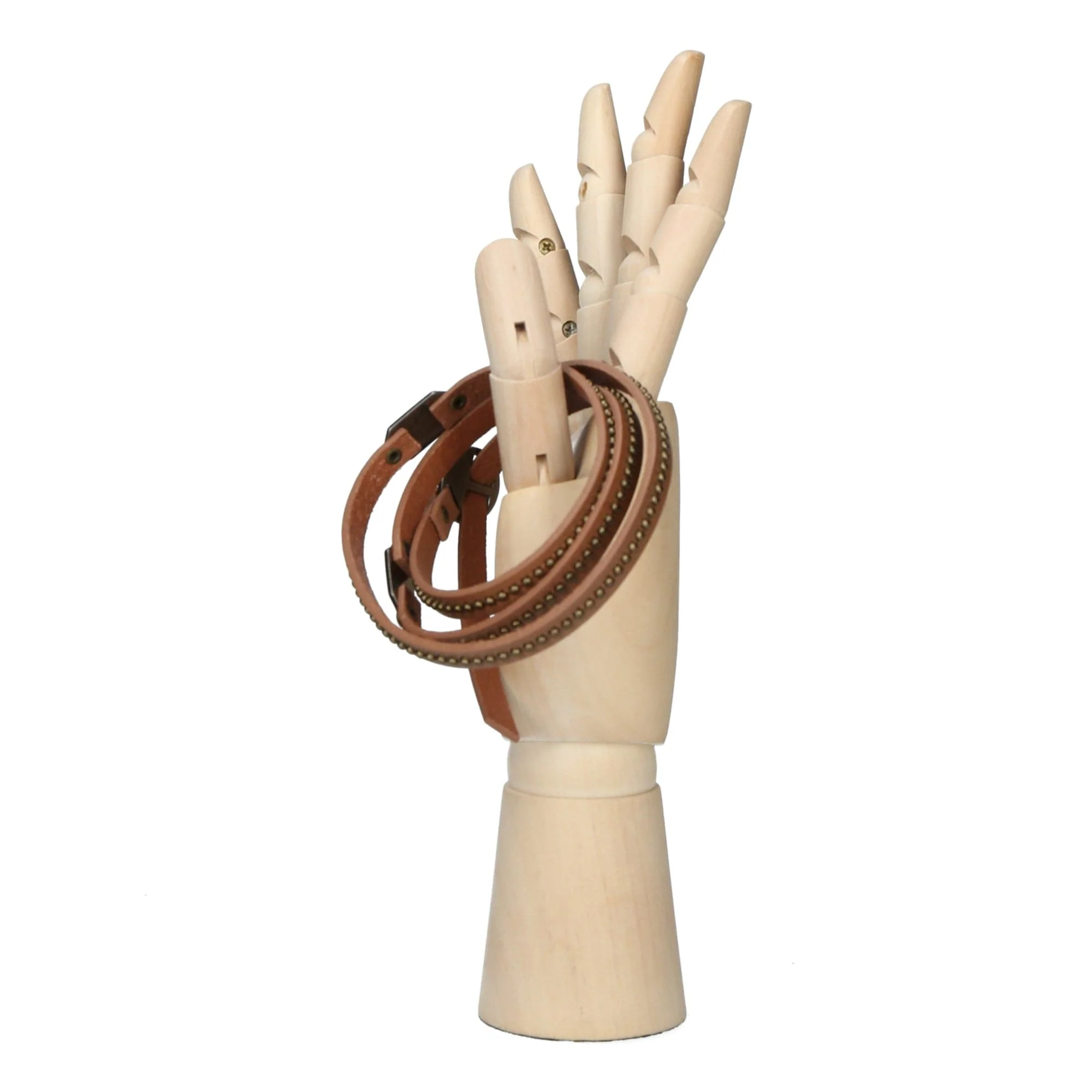 Bijou bracelet en cuir fait main - Image 17