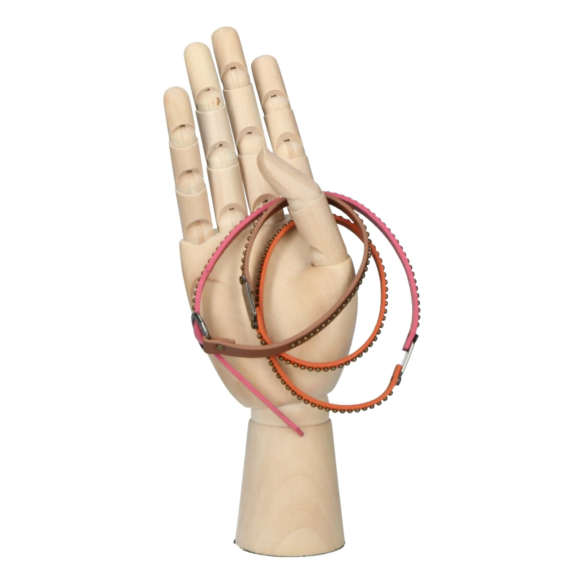 Bijou bracelet en cuir fait main - Image 4