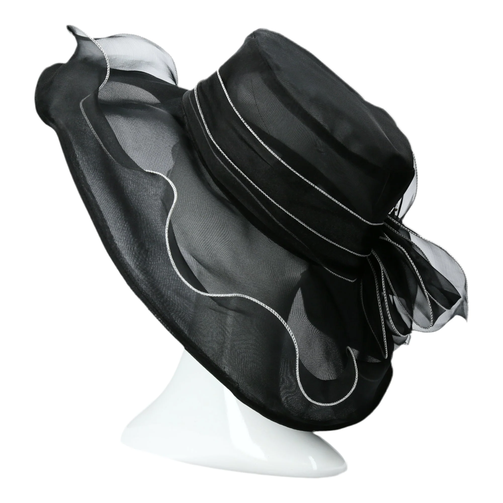 Chapeau organza Nadine - Image 3