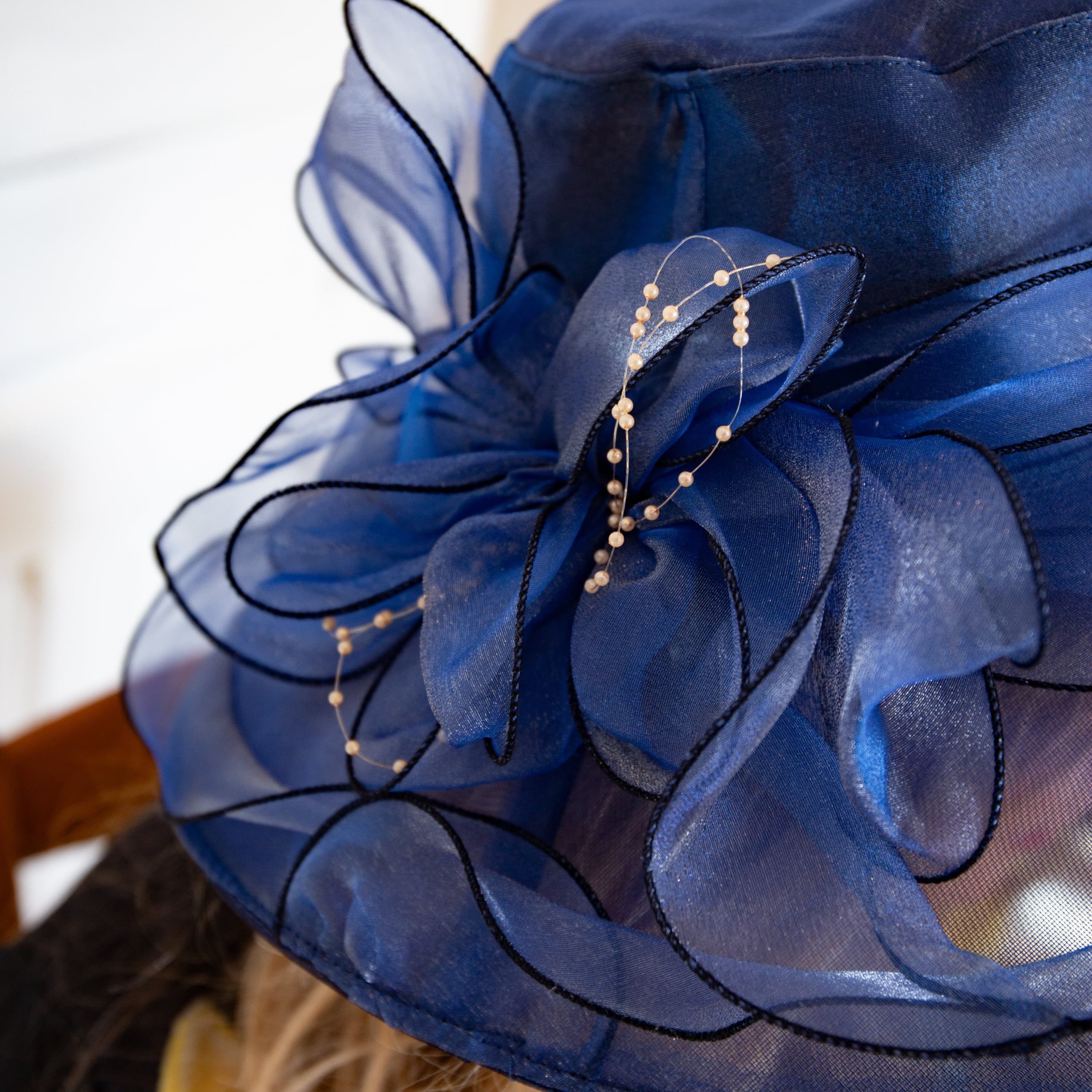 Chapeau organza Nadine - Image 6