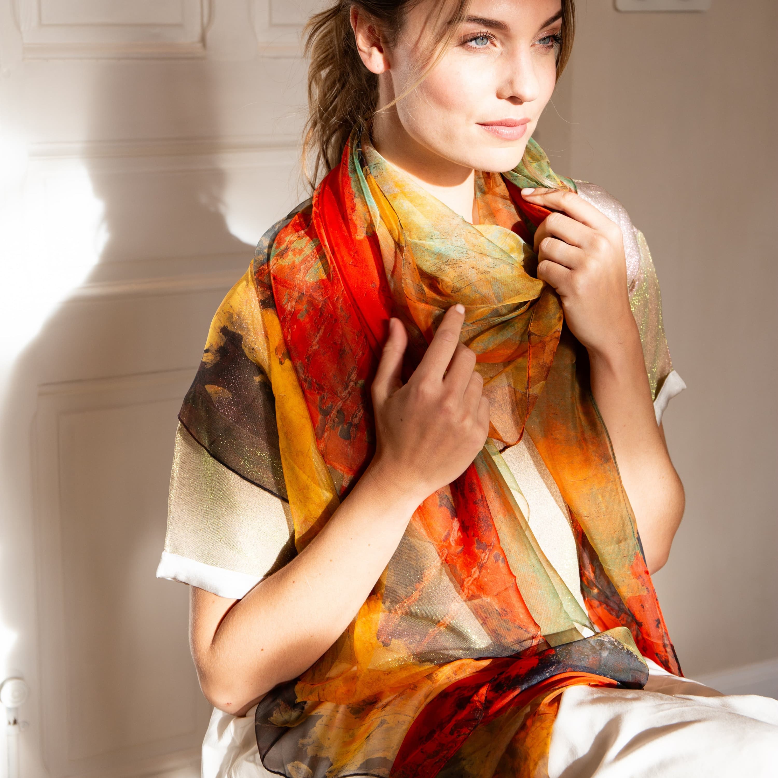 Foulard Fauve