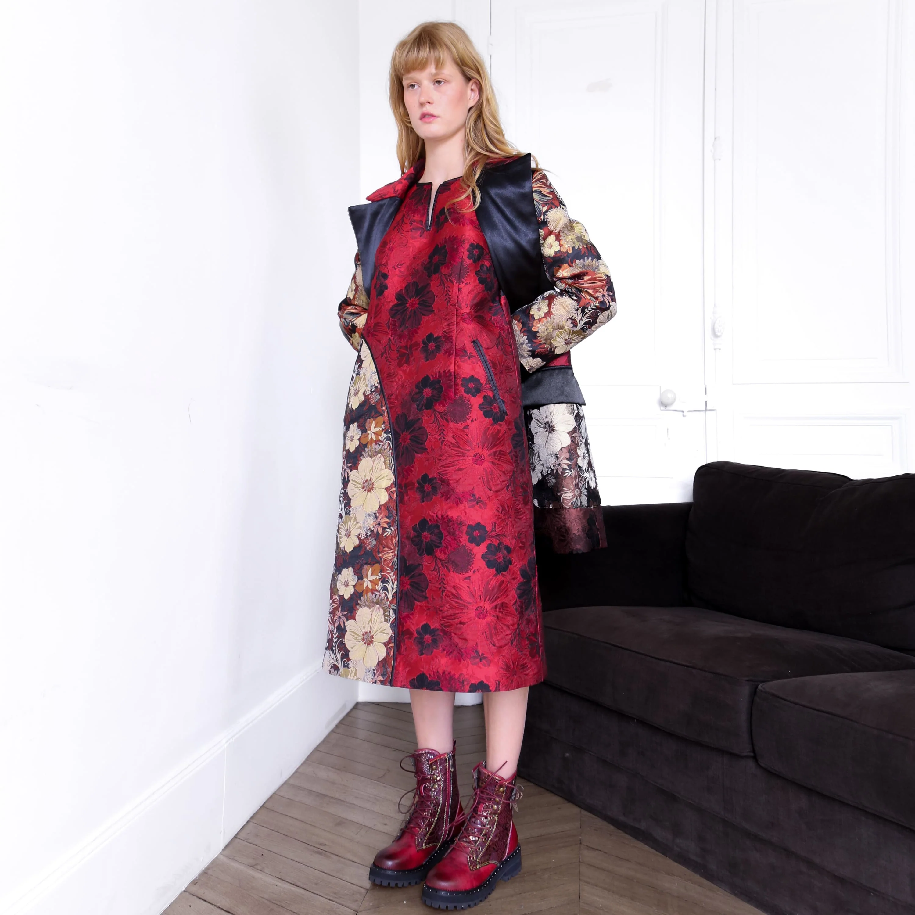 Manteau Zeus Rouge Studio - Image 9