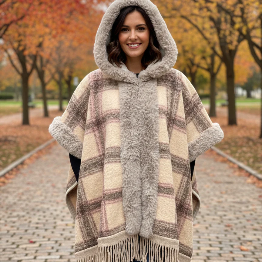 Poncho Fluffy Exclusivité - Image 2