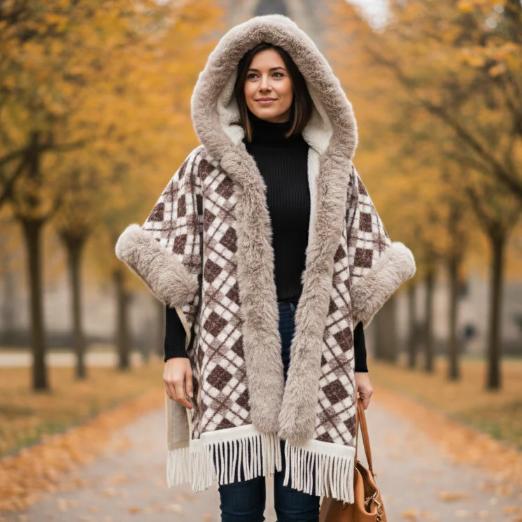 Poncho Fluffy Exclusivité - Image 3